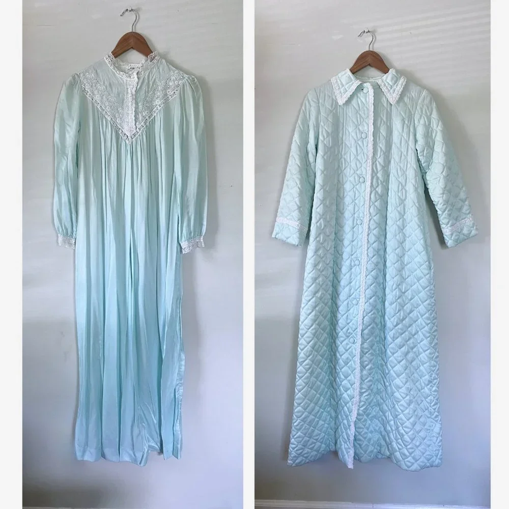 VINTAGE DIOR RARE 1960's Sleep Set Small/Petite - Picture 1 of 15